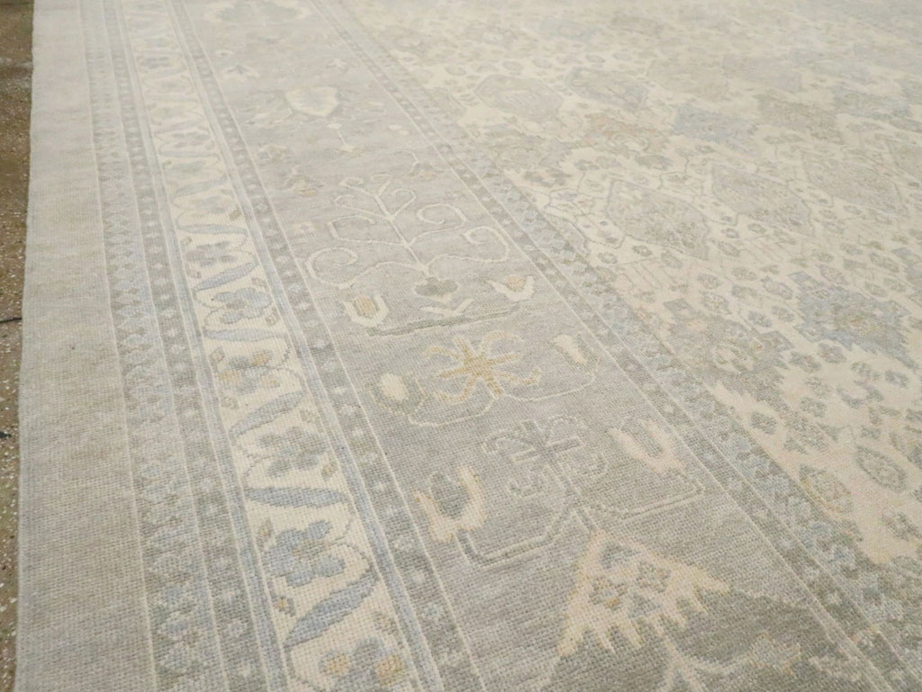 Vintage Turkish Anatolian Large Carpet, No.30409 - Staging