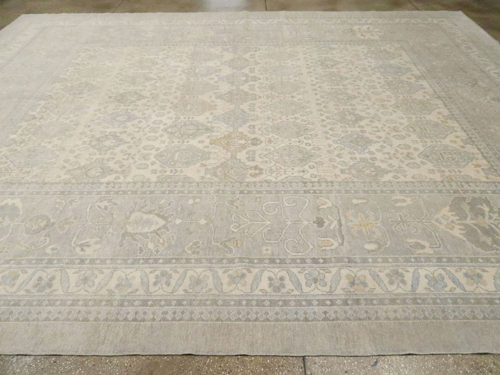 Vintage Turkish Anatolian Large Carpet, No.30409 - Staging