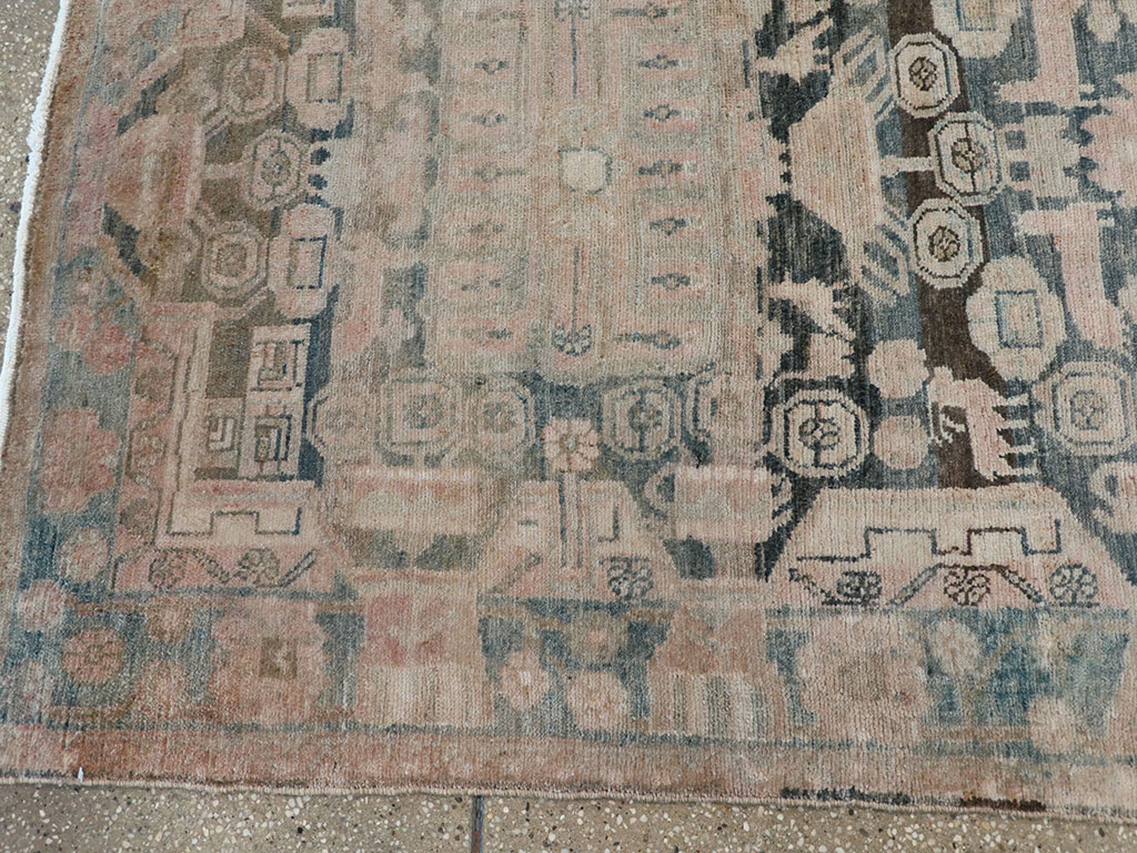 Vintage Persian Malayer Long Runner, No.30415 - Staging