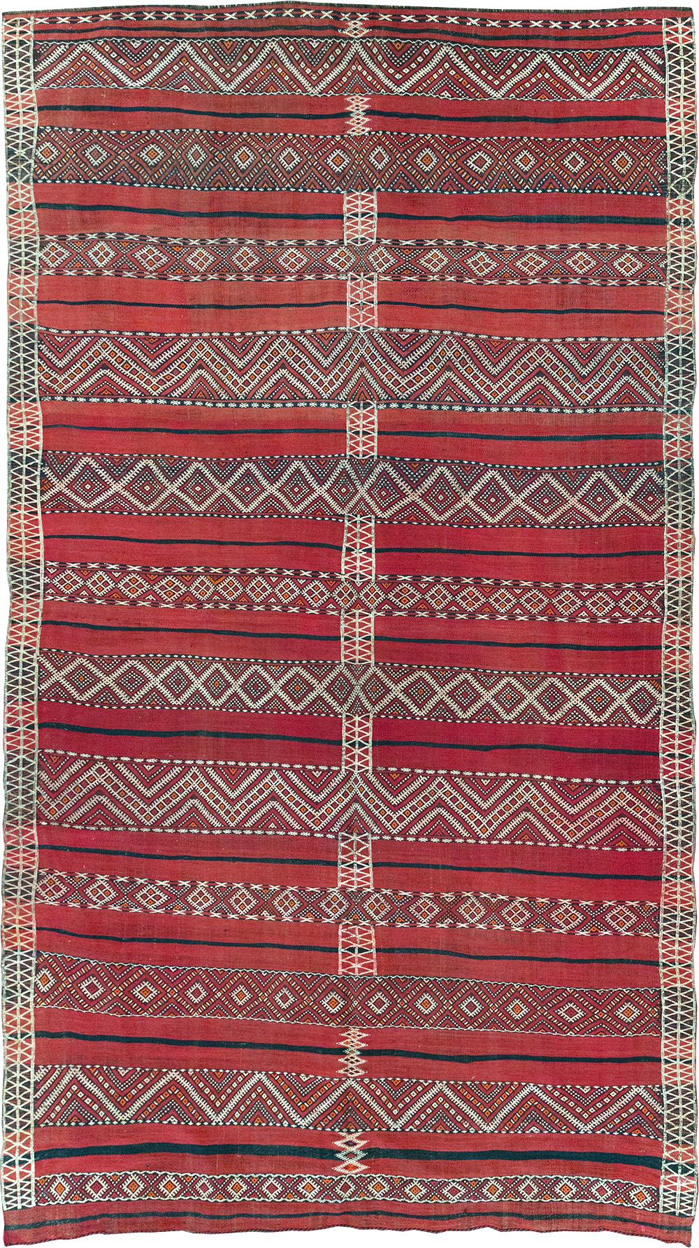 Vintage Persian Kilim, No.30419 - Staging