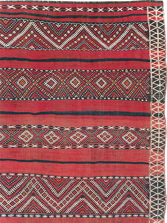 Vintage Persian Kilim, No.30419 - Staging