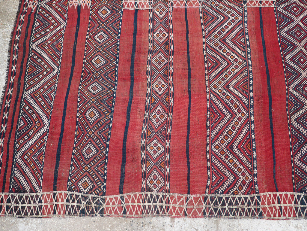 Vintage Persian Kilim, No.30419 - Staging