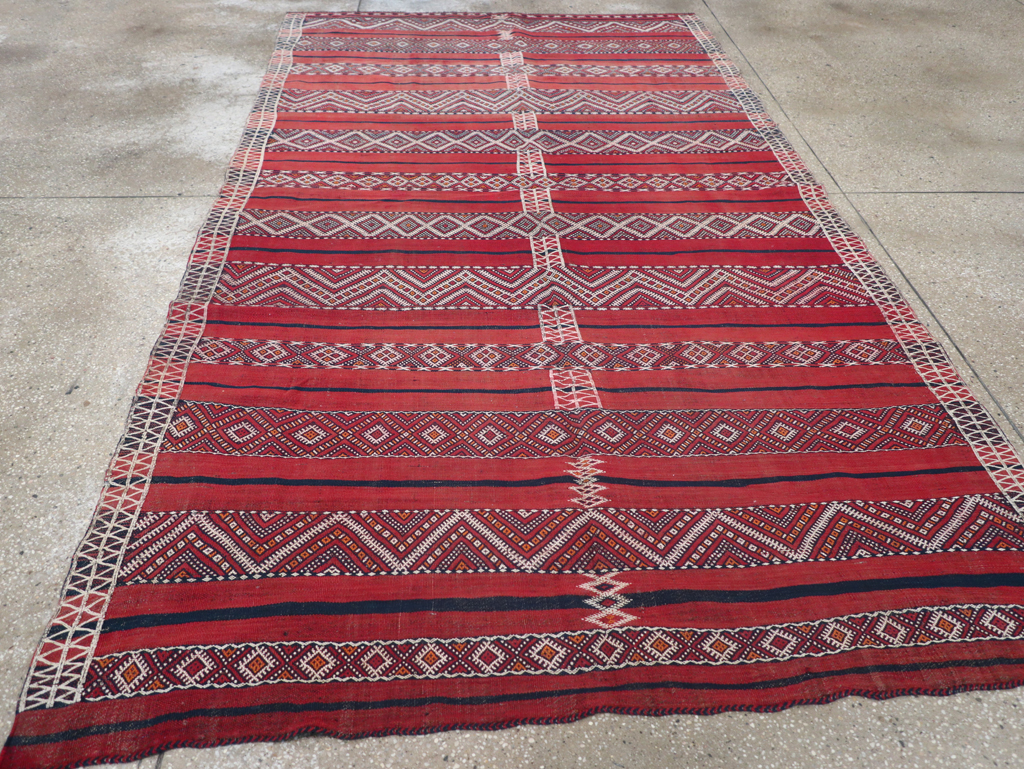 Vintage Persian Kilim, No.30419 - Staging