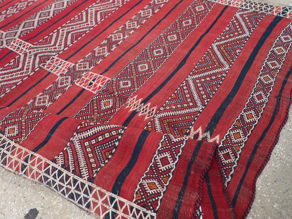 Vintage Persian Kilim, No.30419 - Staging