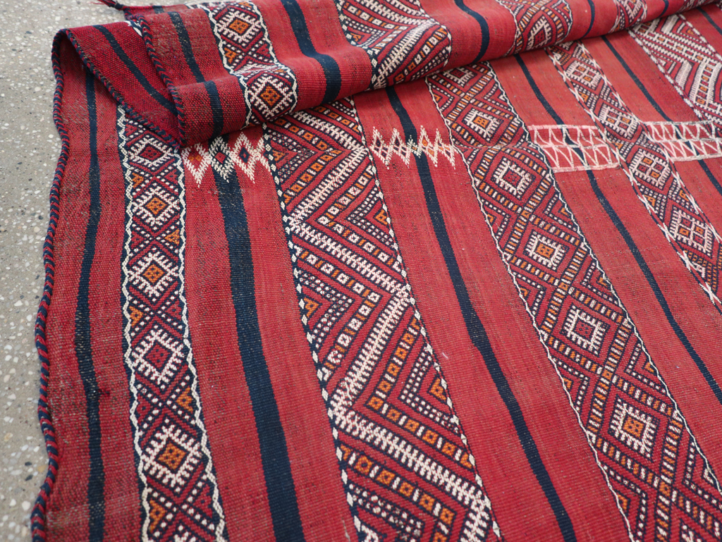 Vintage Persian Kilim, No.30419 - Staging