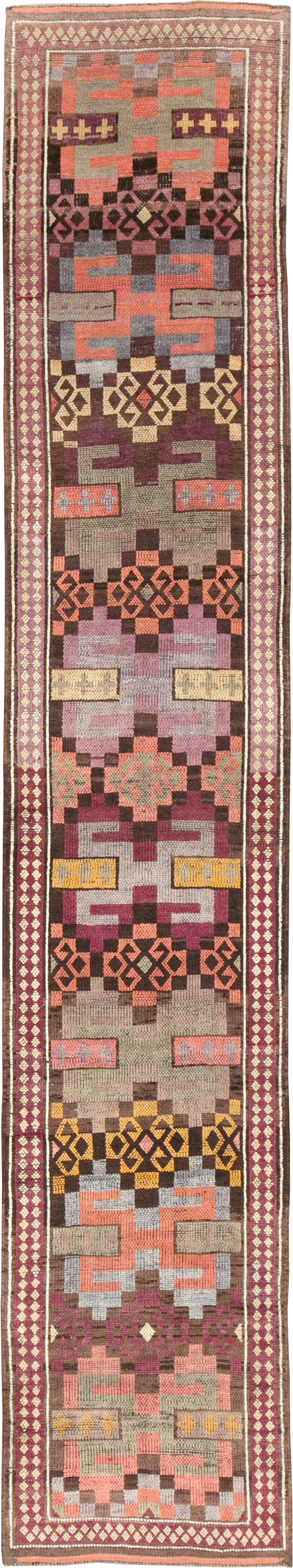 Vintage Anatolian Runner, No.30425 - Staging