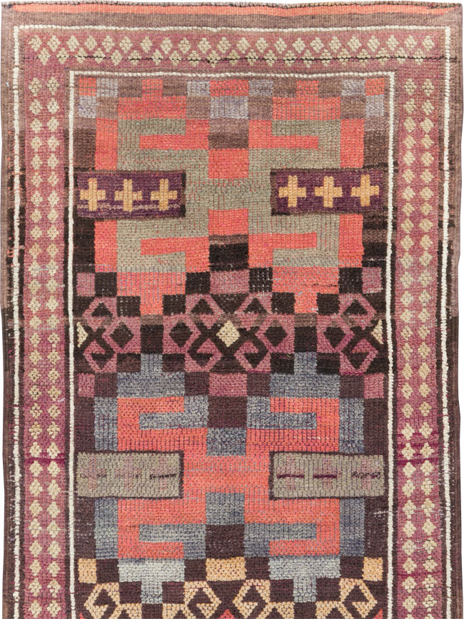 Vintage Anatolian Runner, No.30425 - Staging