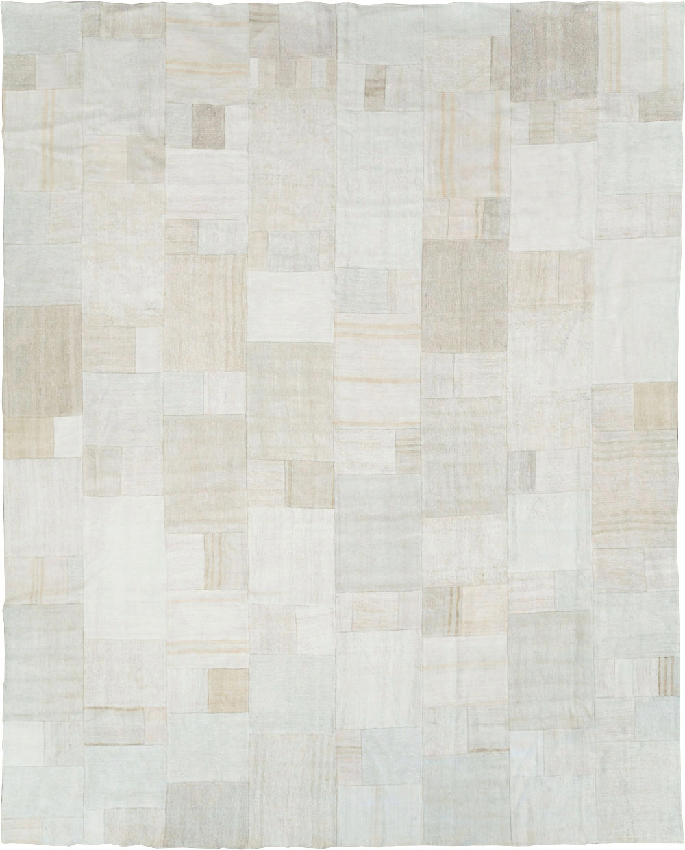 Contemporary Turkish  Room Size  Flatweave Kilim, No.30428 - Staging