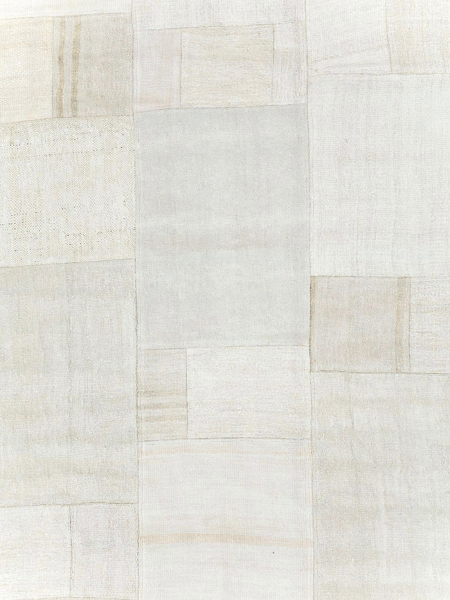 Contemporary Turkish  Room Size  Flatweave Kilim, No.30428 - Staging