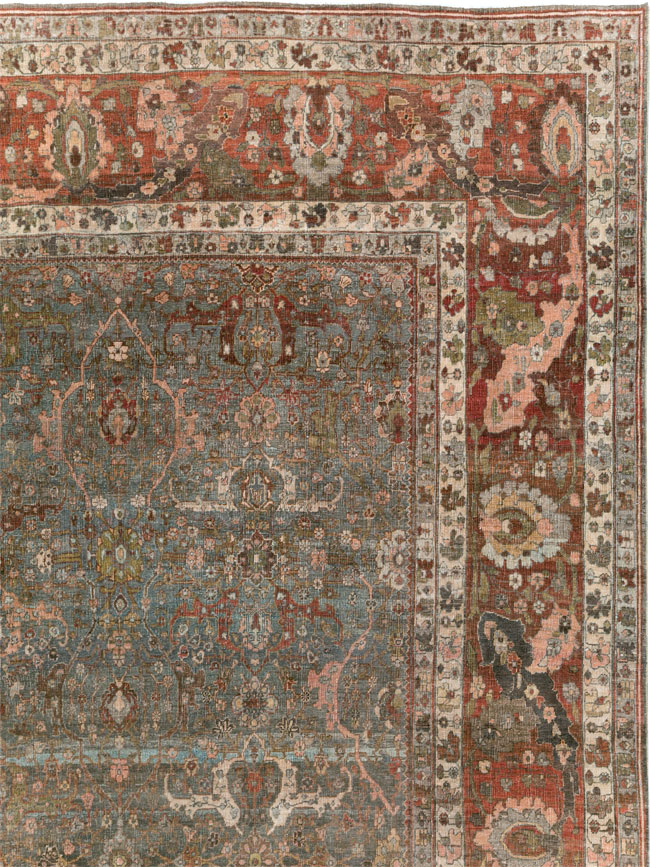 Antique Persian Bidjar Carpet, No.30445 - Staging