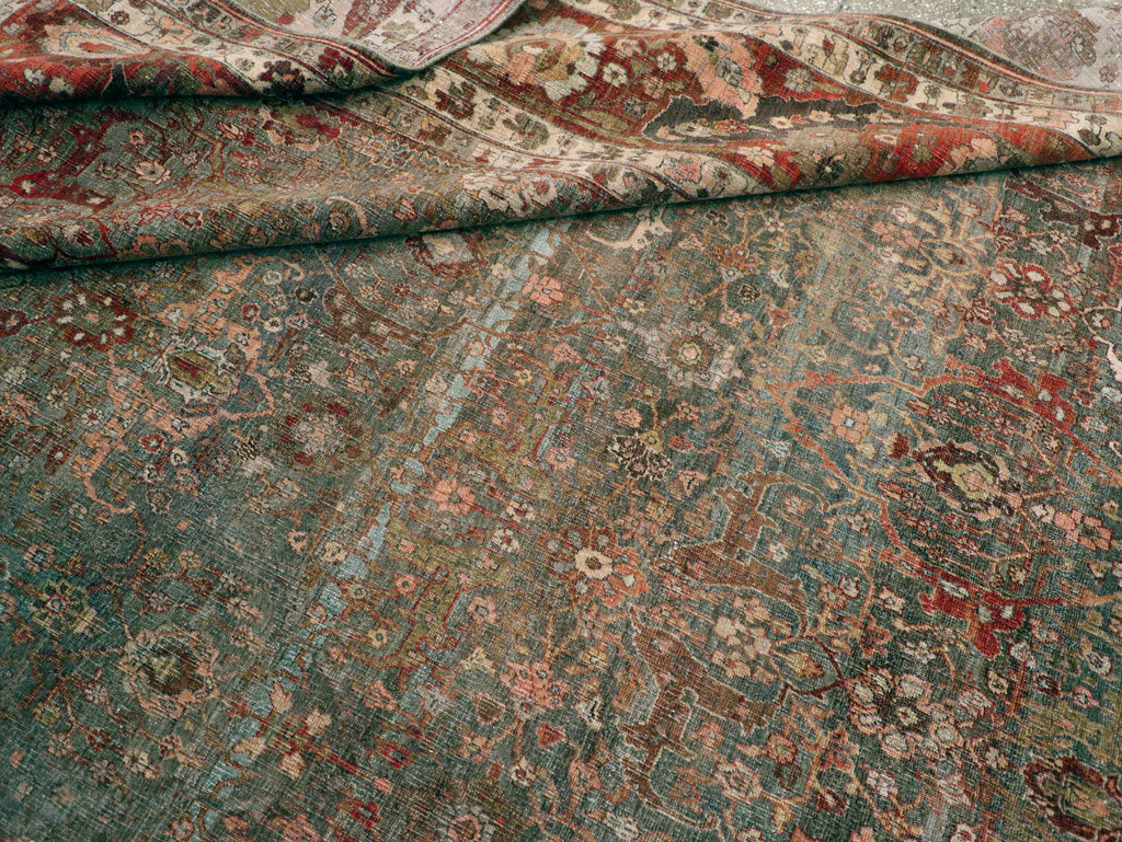 Antique Persian Bidjar Carpet, No.30445 - Staging
