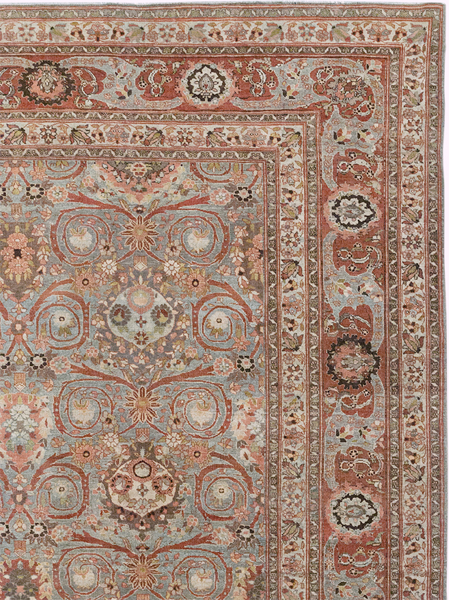 Antique Persian Bidjar Large Carpet, No.30446 - Staging