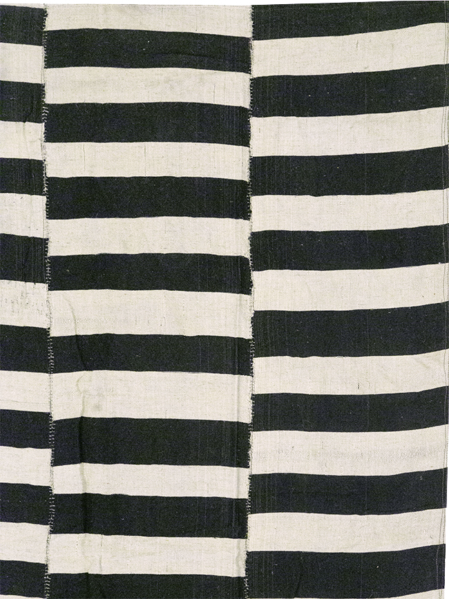 Modern Persian Flatweave Kilim Room Size Carpet, No.30457 - Staging