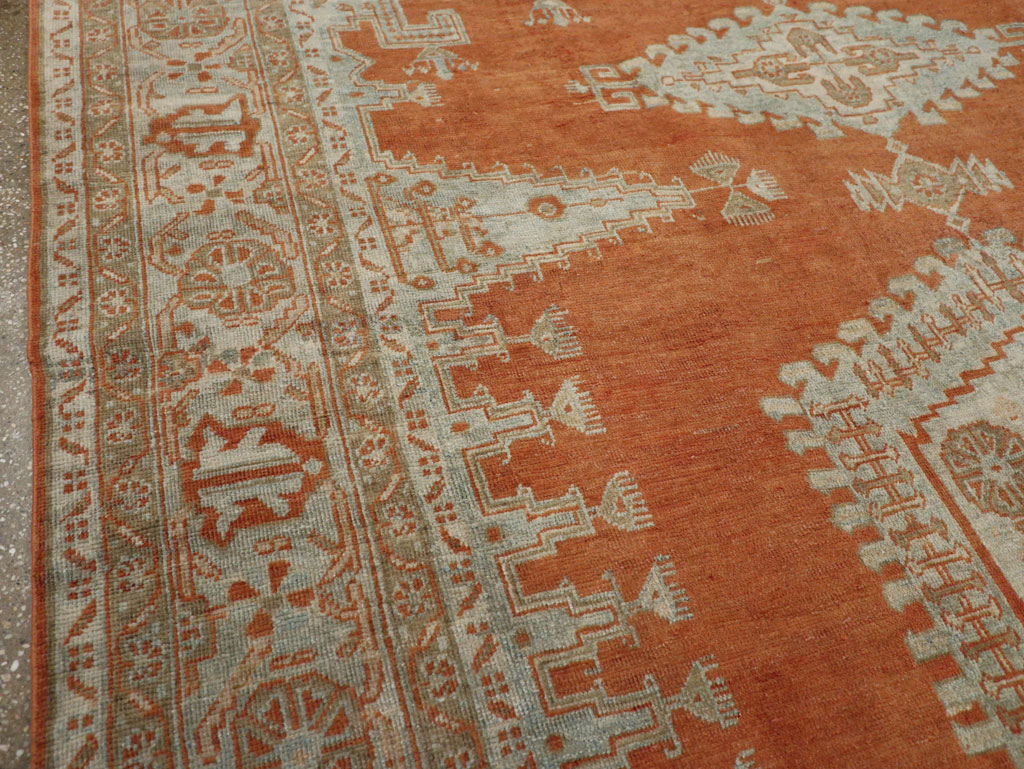 Vintage Persian Veece Small Room Size Carpet, No.30477 - Staging