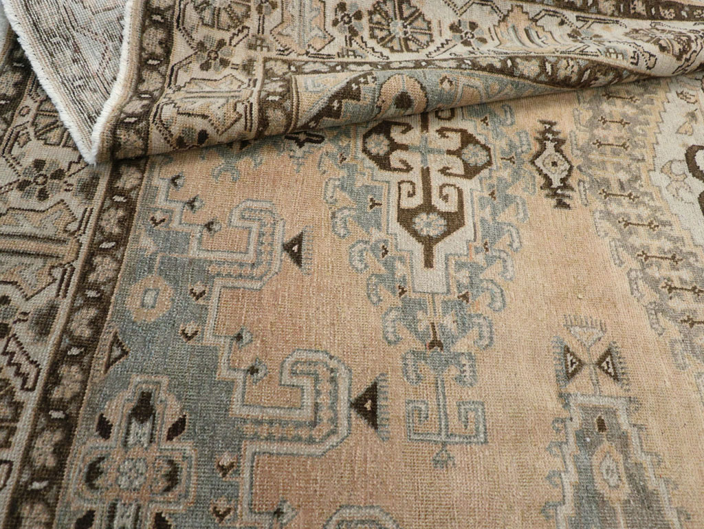 Vintage Persian Veece Accent Carpet, No.30478 - Staging