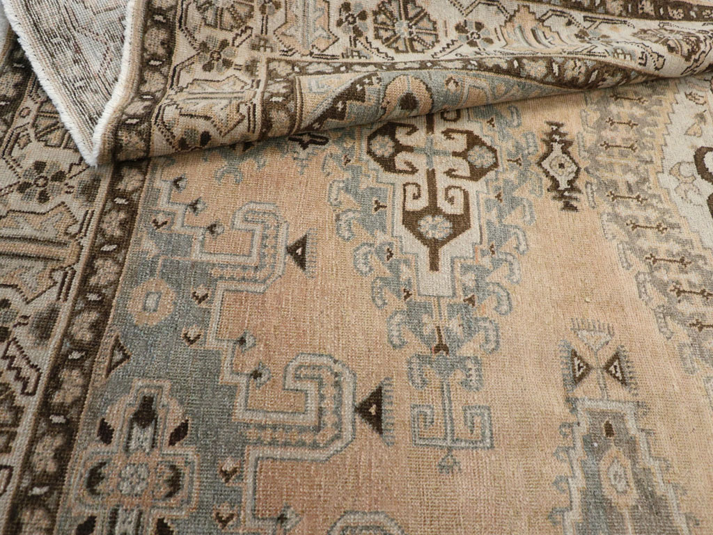 Vintage Persian Veece Accent Carpet, No.30478 - Staging