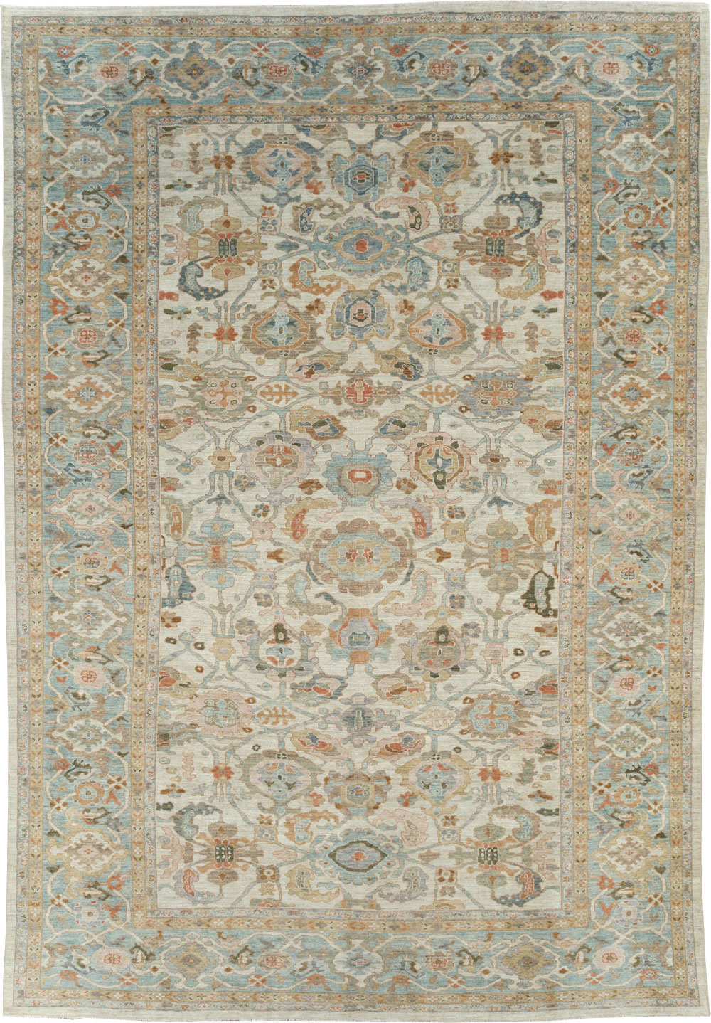 Modern Persian Sultanbad Large Carpet, No.30483 - Staging