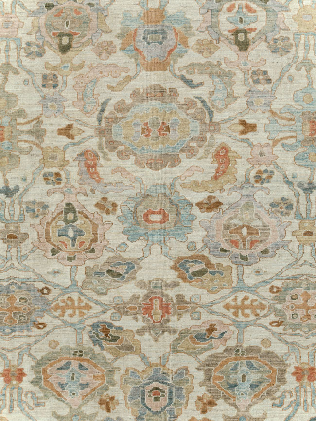 Modern Persian Sultanbad Large Carpet, No.30483 - Staging