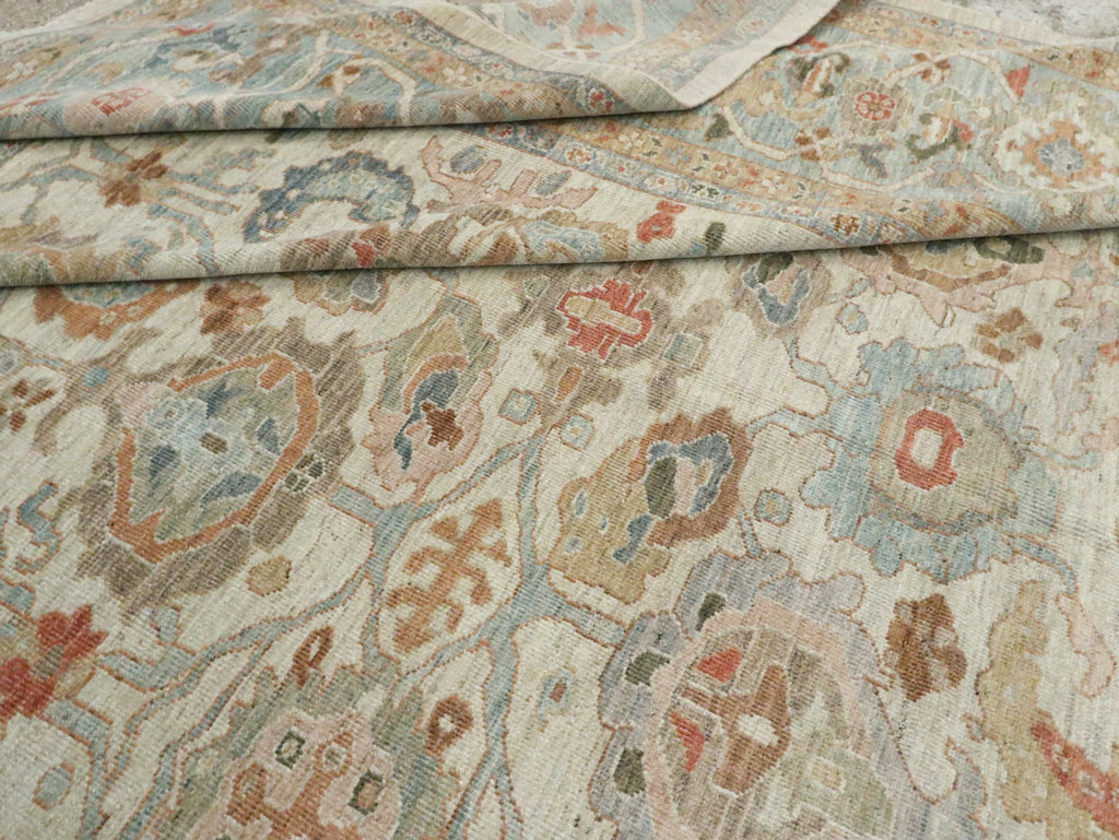 Modern Persian Sultanbad Large Carpet, No.30483 - Staging