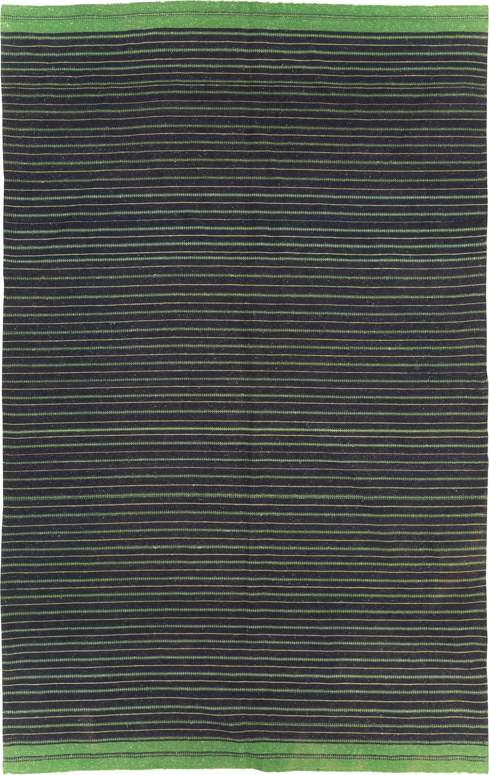 Vintage Turkish Flatweave Kilim Accent Rug, No.30500 - Staging