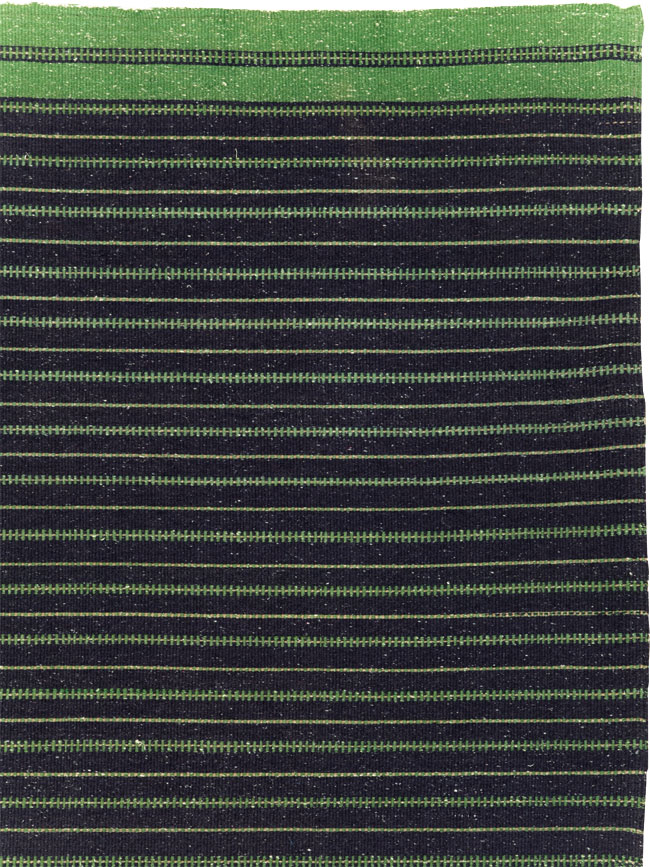 Vintage Turkish Flatweave Kilim Accent Rug, No.30500 - Staging