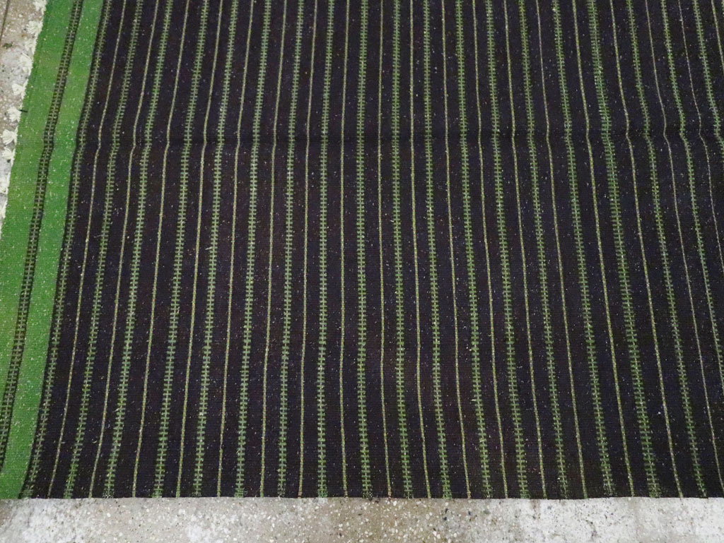 Vintage Turkish Flatweave Kilim Accent Rug, No.30500 - Staging