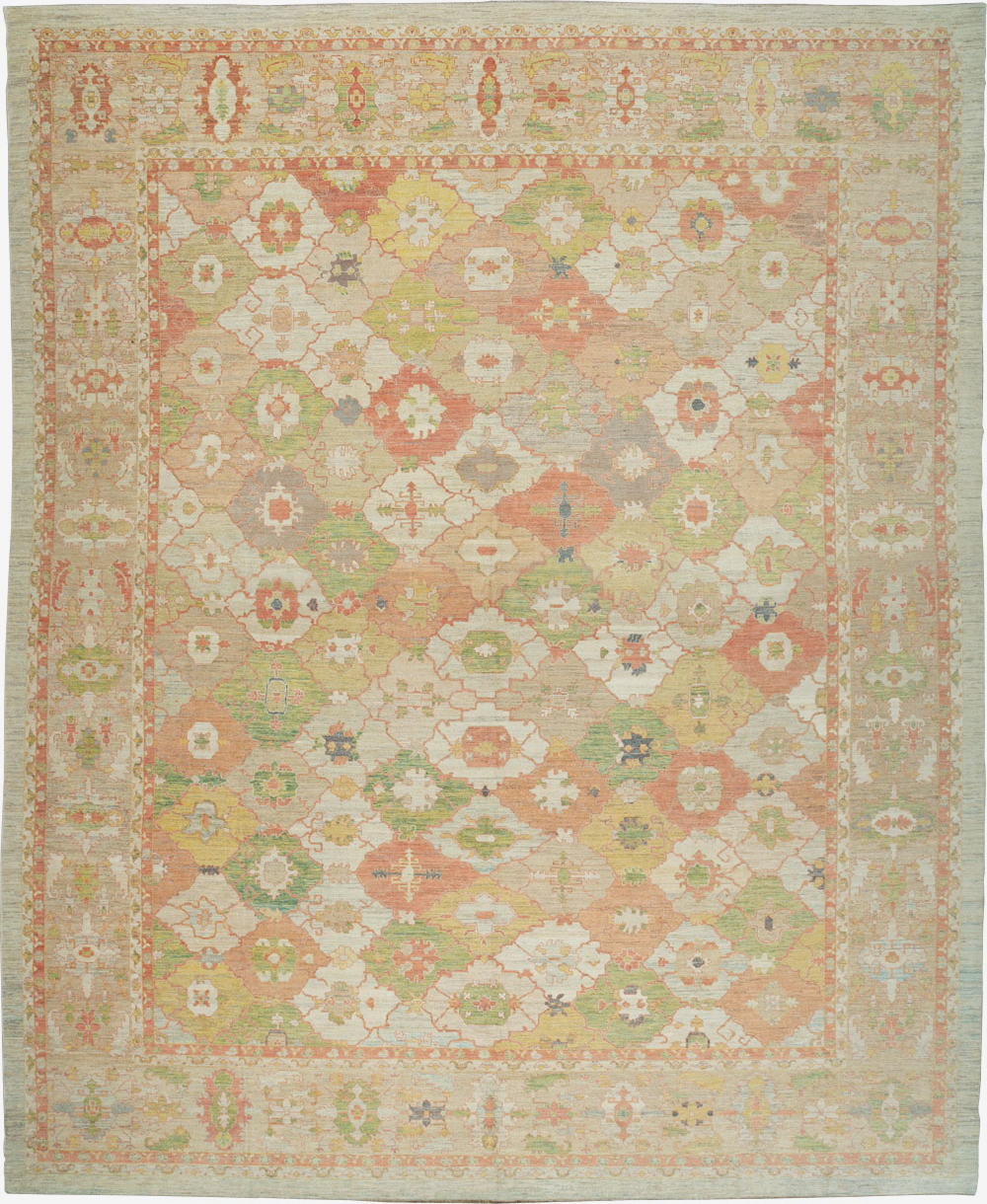 Modern Persian Bakshaish Oversize Carpet, No.30505 - Staging