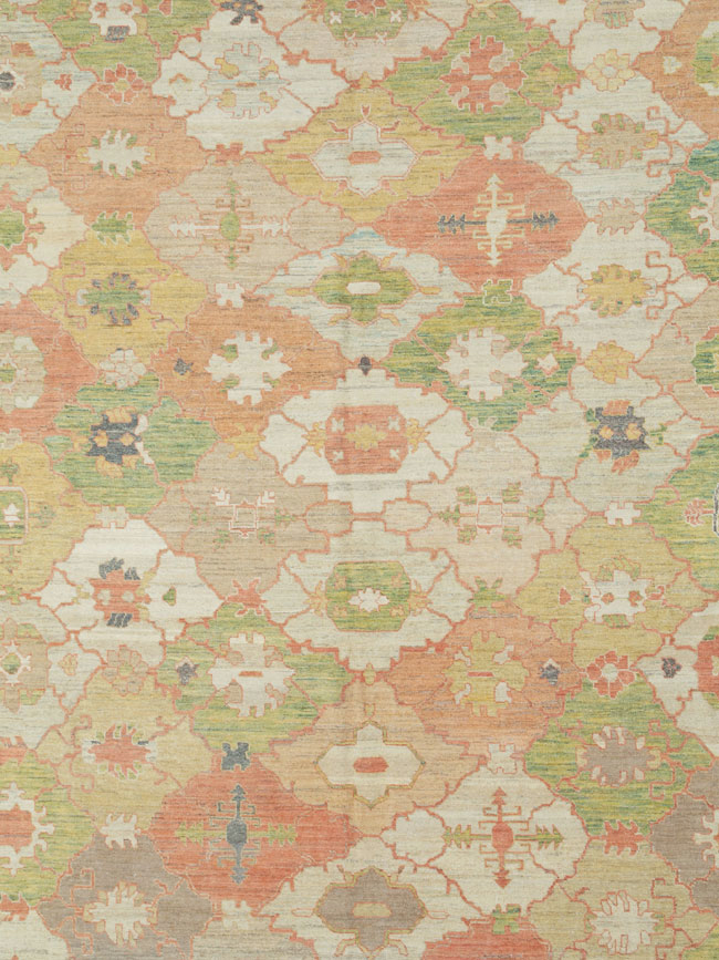 Modern Persian Bakshaish Oversize Carpet, No.30505 - Staging