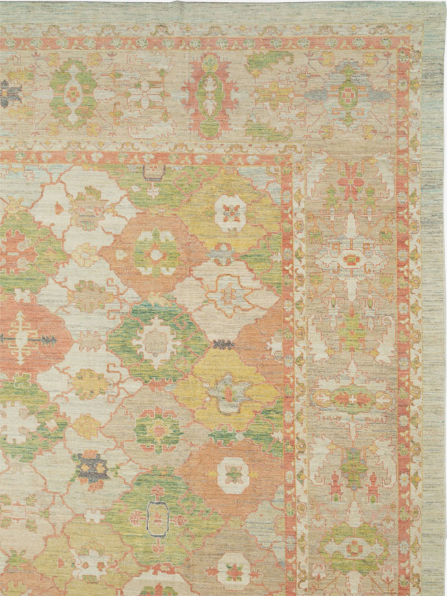 Modern Persian Bakshaish Oversize Carpet, No.30505 - Staging