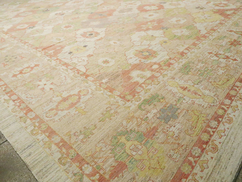 Modern Persian Bakshaish Oversize Carpet, No.30505 - Staging