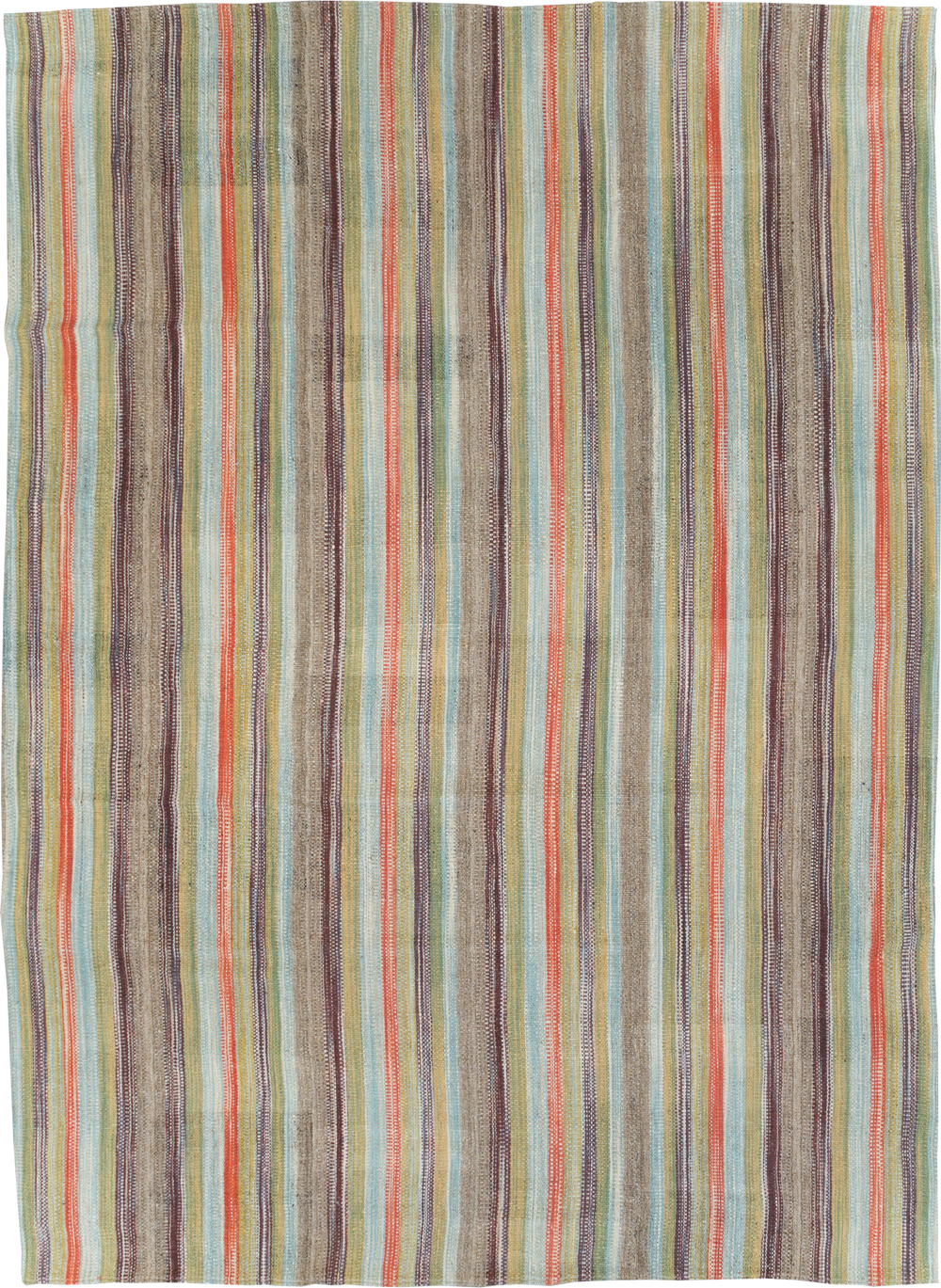 Vintage Persian Kilim, No.30514 - Staging