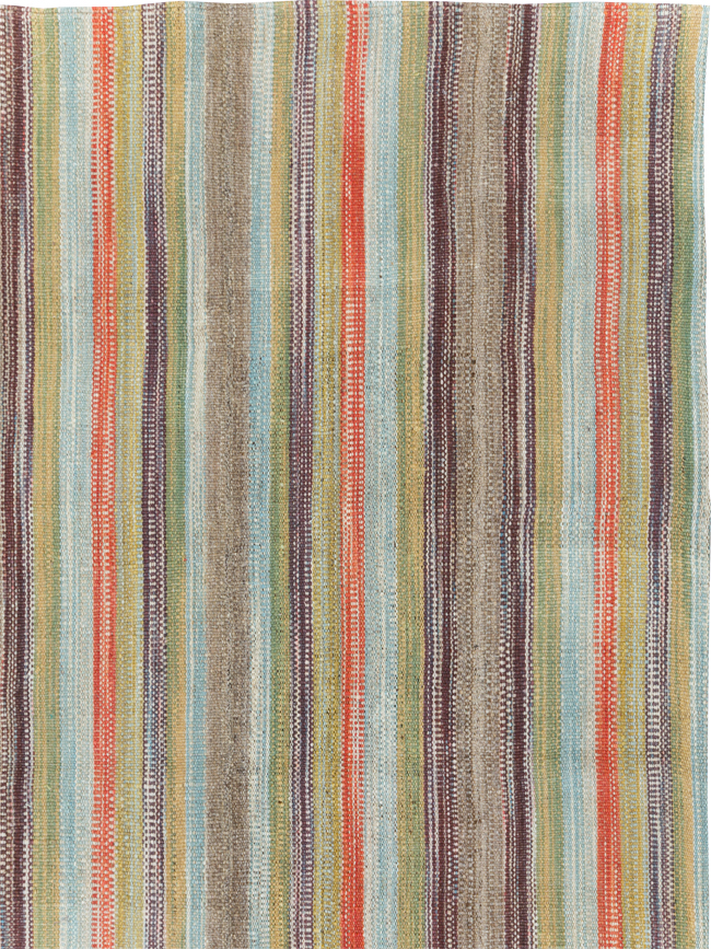 Vintage Persian Kilim, No.30514 - Staging