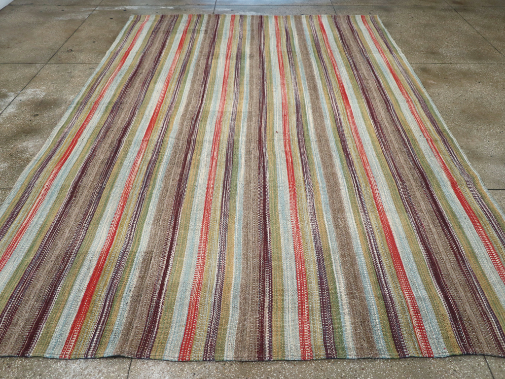 Vintage Persian Kilim, No.30514 - Staging