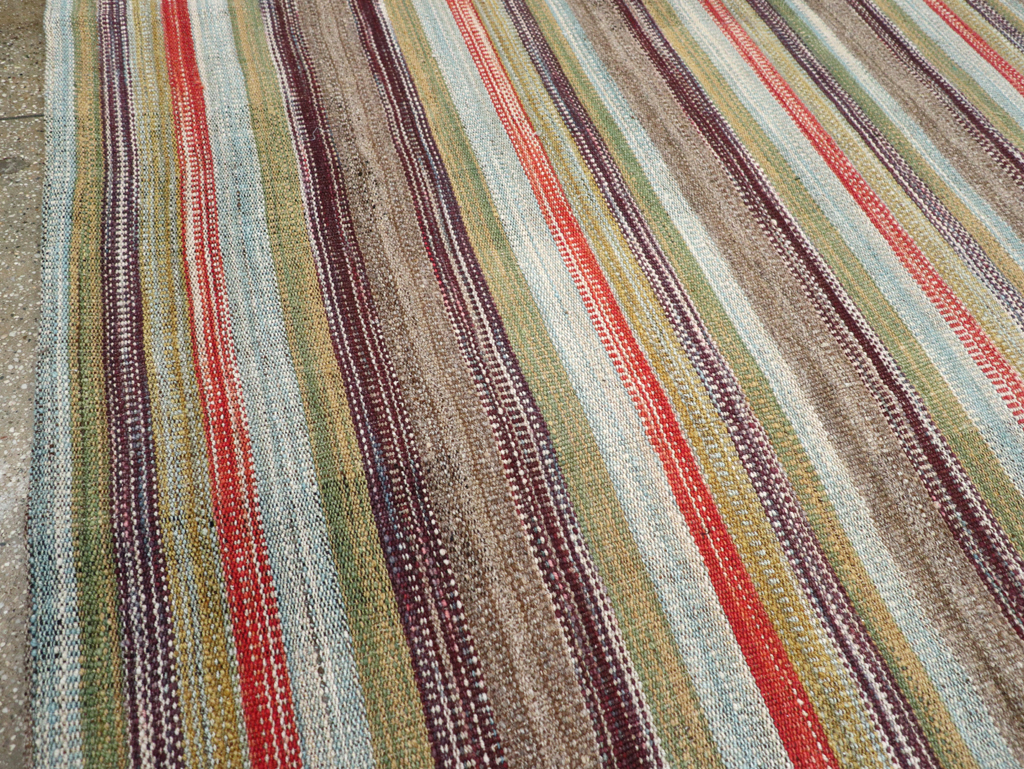 Vintage Persian Kilim, No.30514 - Staging