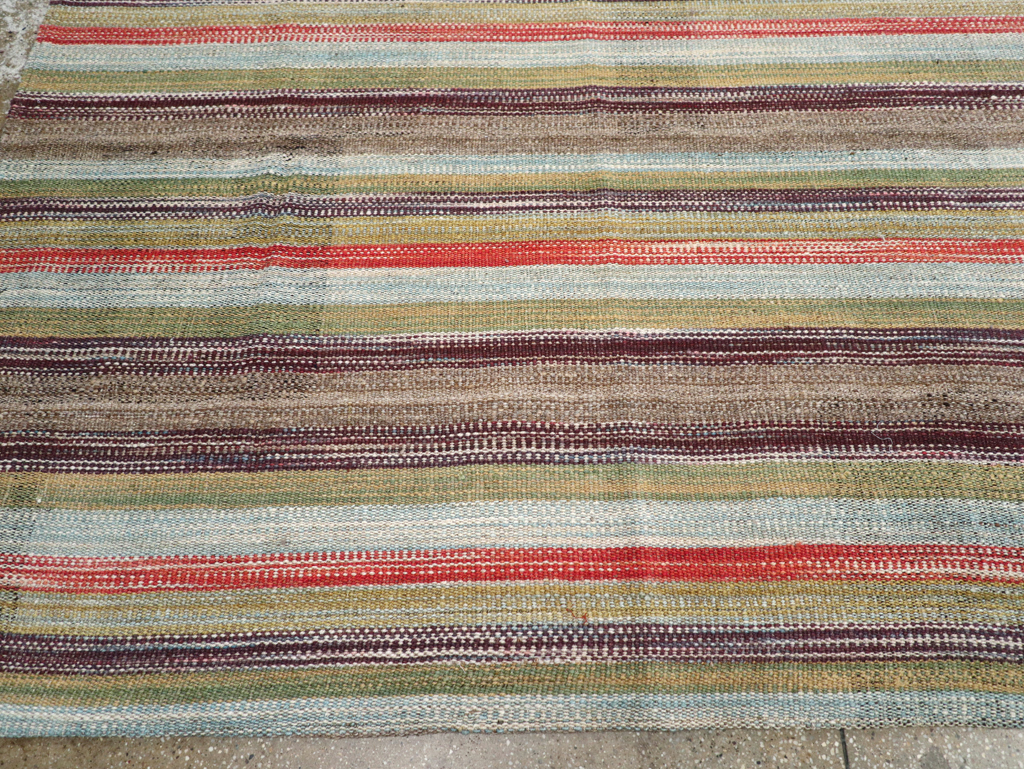 Vintage Persian Kilim, No.30514 - Staging