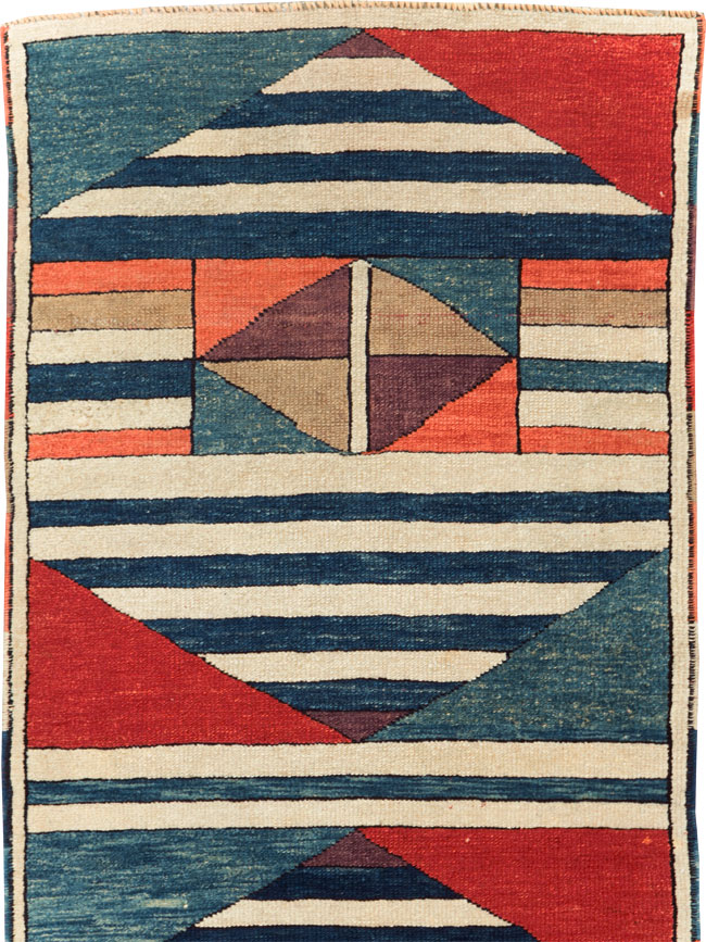 Contemporary Turkish Anatolian Runner, No.30522 - Staging