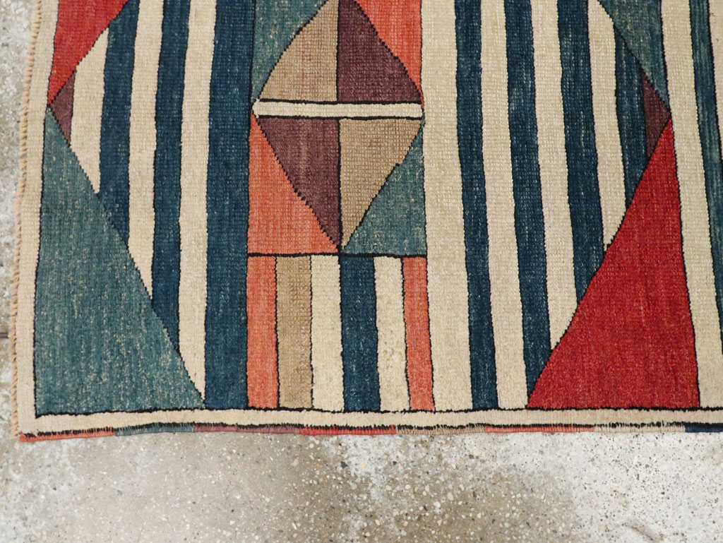 Contemporary Turkish Anatolian Runner, No.30522 - Staging