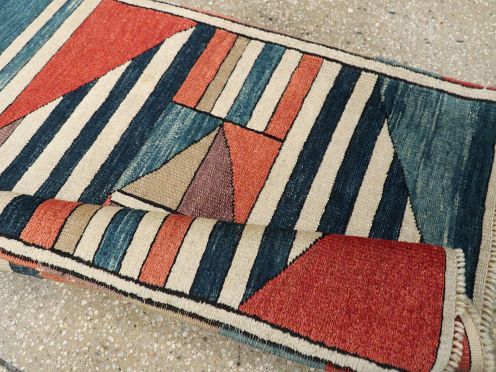 Contemporary Turkish Anatolian Runner, No.30522 - Staging