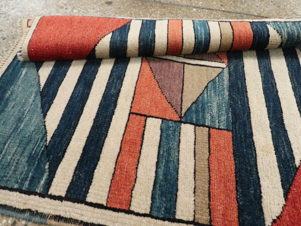 Contemporary Turkish Anatolian Runner, No.30522 - Staging