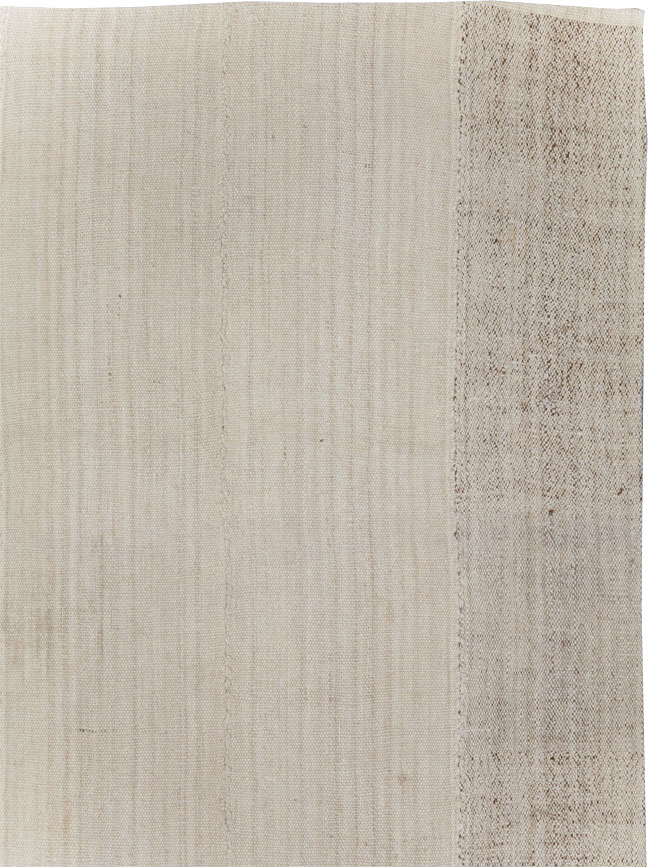 Tribal Mid-20th Century Turkish Flatweave Kilim, No.30529 - Staging