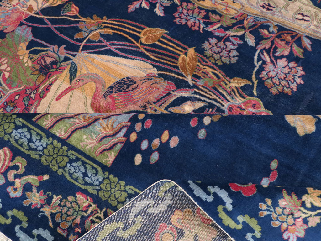 Chinese Peking Inspired English Axminster Room Size Carpet, No.30536 - Staging