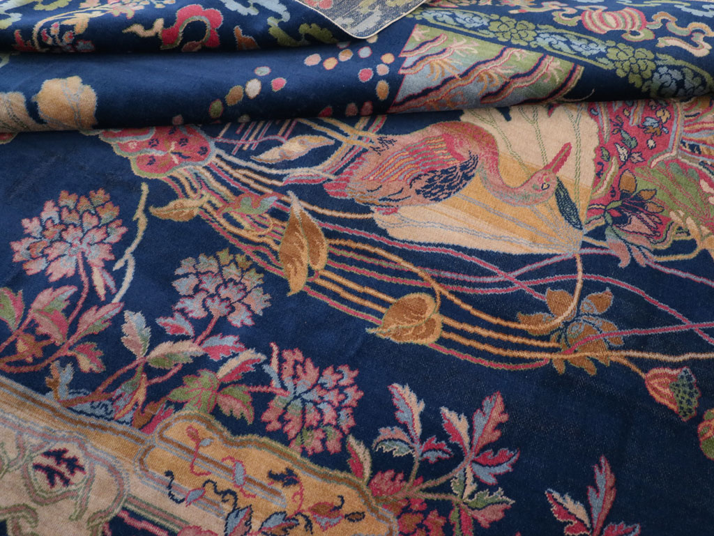 Chinese Peking Inspired English Axminster Room Size Carpet, No.30536 - Staging