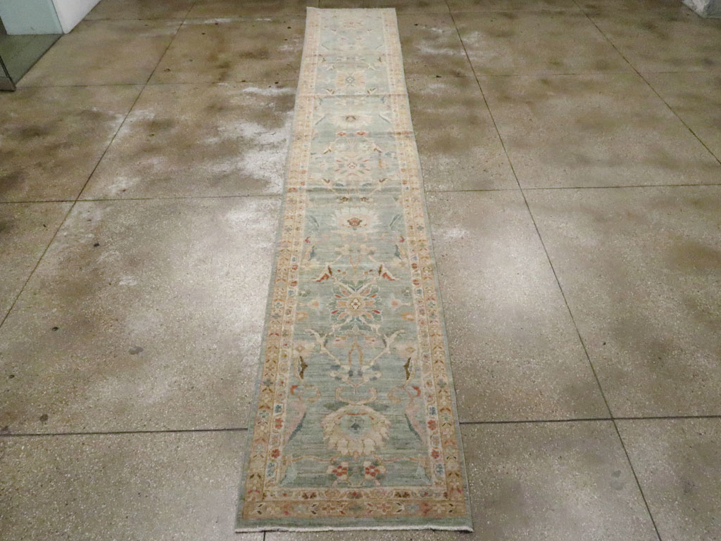 Modern Persian Sultanabad Long Runner, No.30543 - Staging