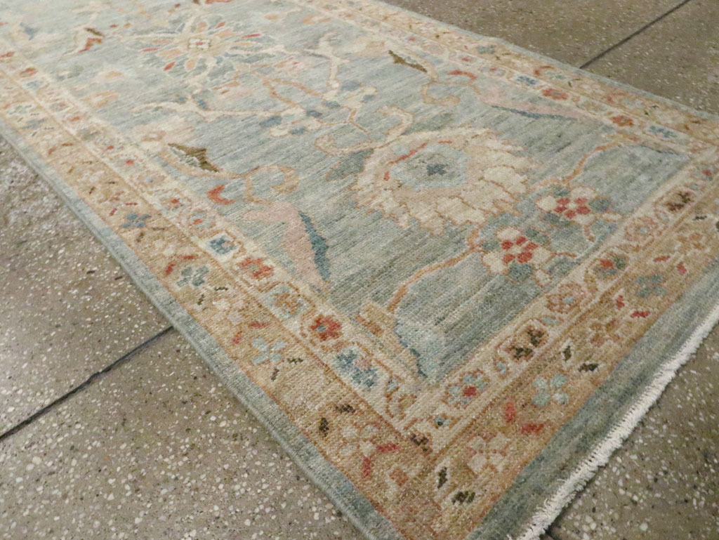 Modern Persian Sultanabad Long Runner, No.30543 - Staging