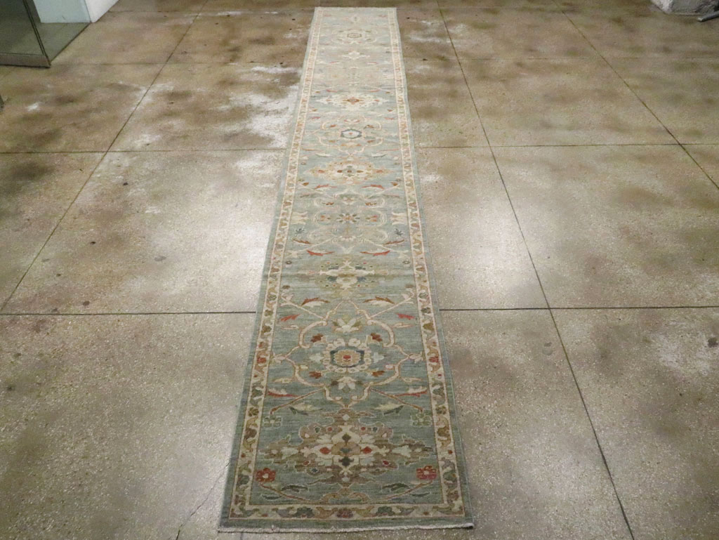 Modern Persian Sultanabad Long Runner, No.30545 - Staging