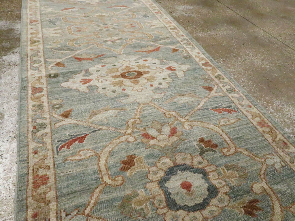 Modern Persian Sultanabad Long Runner, No.30545 - Staging