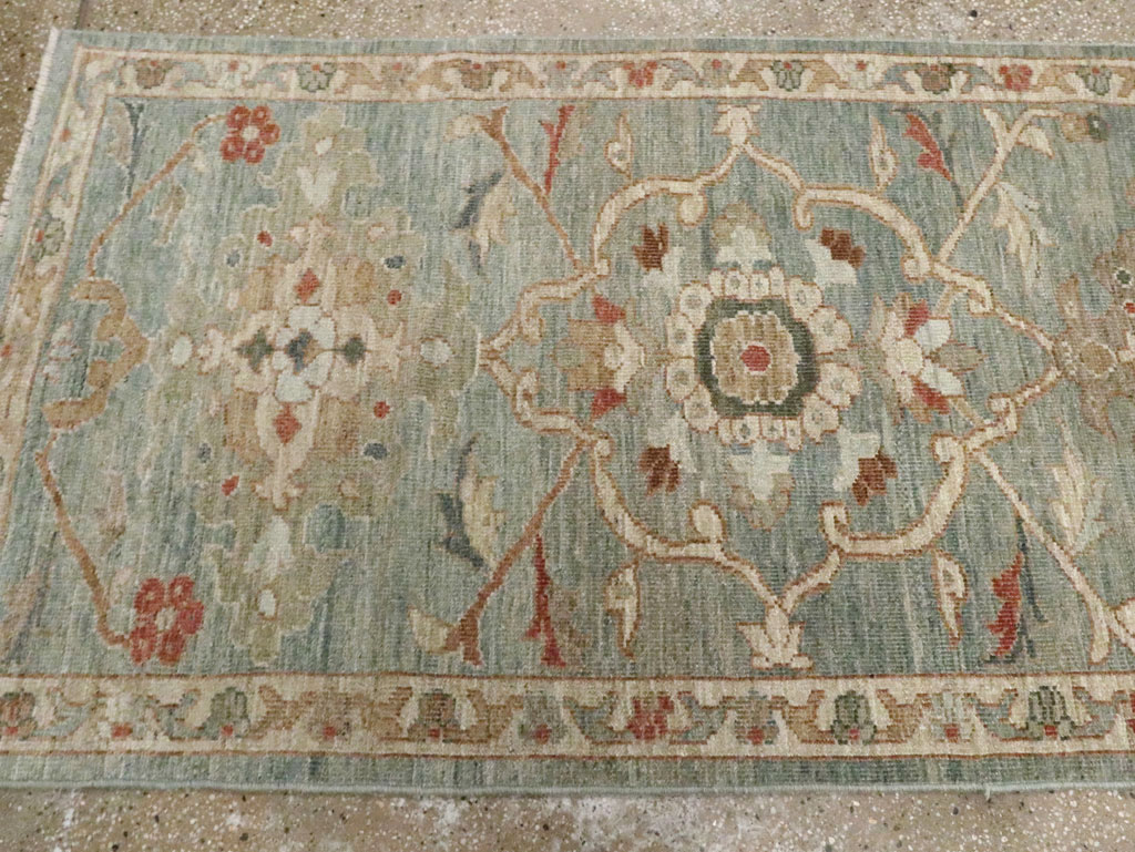 Modern Persian Sultanabad Long Runner, No.30545 - Staging