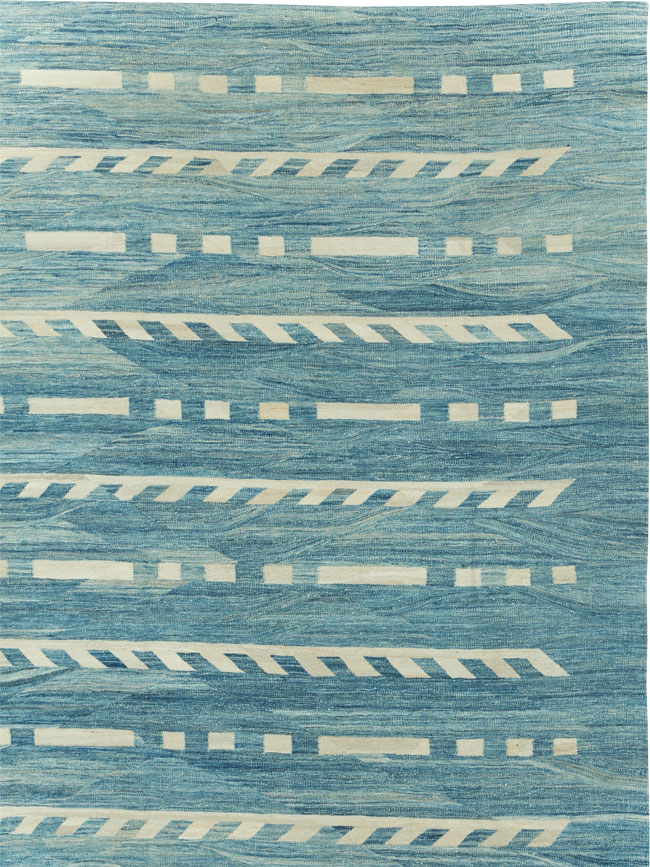 Modern Oversize Turkish Flatweave, No.30553 - Staging