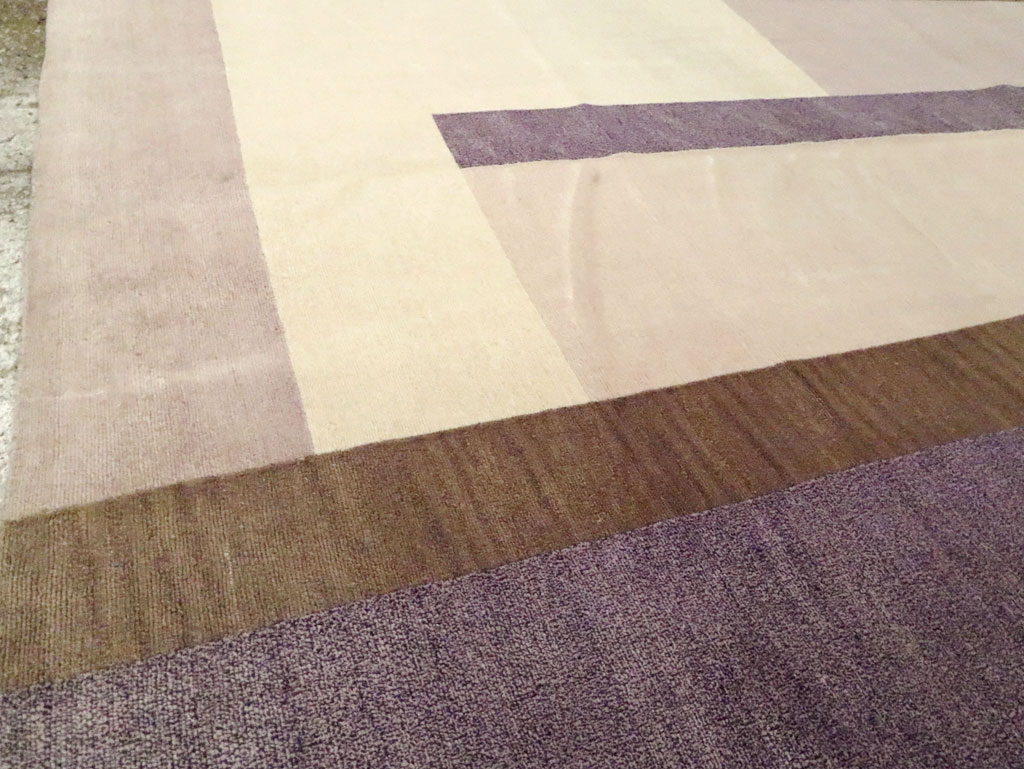 Modern Tibetan Art Deco Style Carpet, No.30562 - Staging