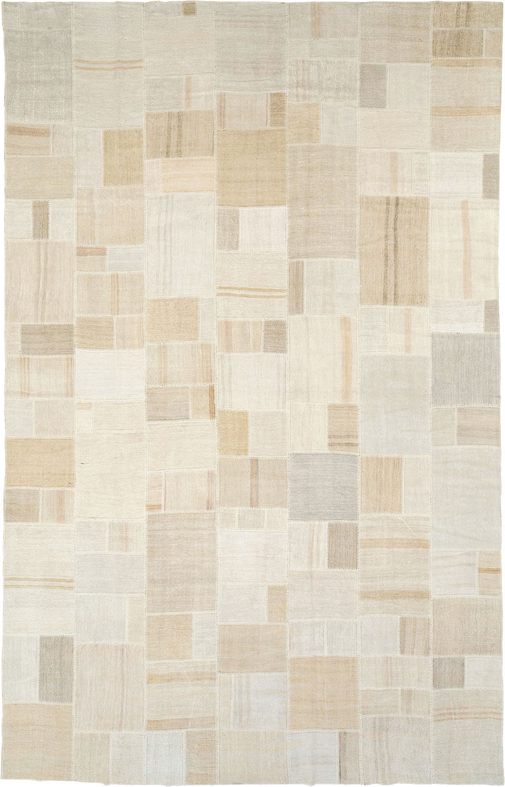 Modern Turkish Flatweave Kilim, No.30579 - Staging